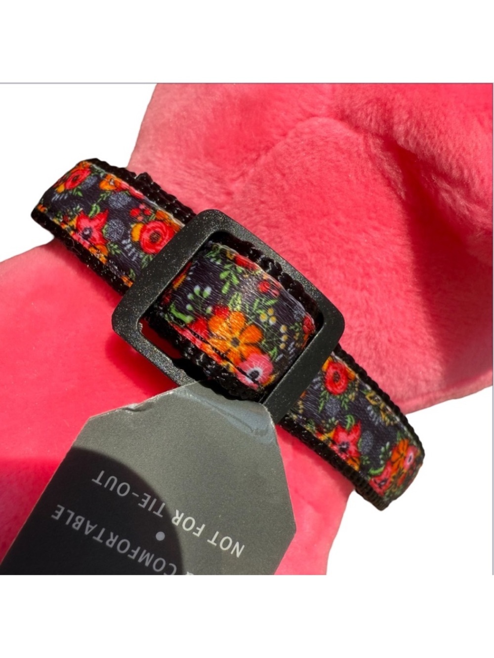 Floral Satin Adjustable XS - Small Dog Puppy Collar, Chihuahua Terrier Dachshund